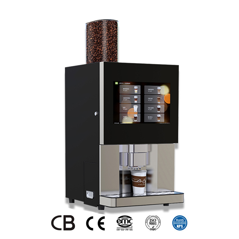Loại máy kinh tế, Máy pha cà phê nóng, thức uống nóng với màn hình cảm ứng 17inch